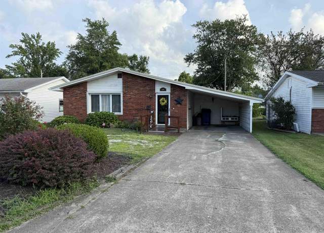 Property at 1206 W Brook St, Mitchell, IN 47446, 3 beds, 1 bath