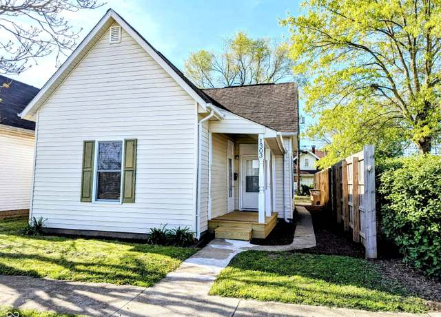 Property at 1303 9th St, Columbus, IN 47201, 2 beds, 1 bath