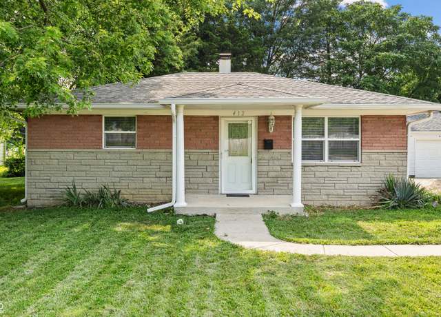 Property at 412 N Meridian St, Greenwood, IN 46143, 2 beds, 1 bath