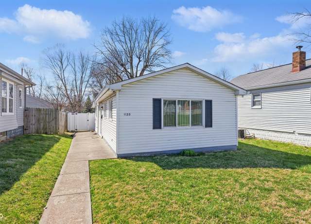 Property at 1135 E Southern Ave, Indianapolis, IN 46203, 2 beds, 1 bath