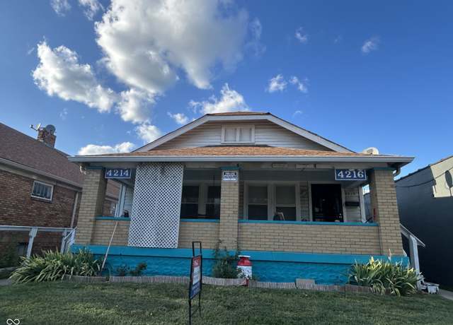 Property at 4214 E 10th St, Indianapolis, IN 46201, 1 bed, 2 baths