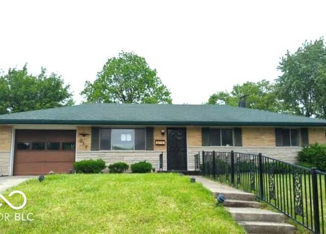 Property at 317 Grovewood Dr, Beech Grove, IN 46107, 3 beds, 1 bath