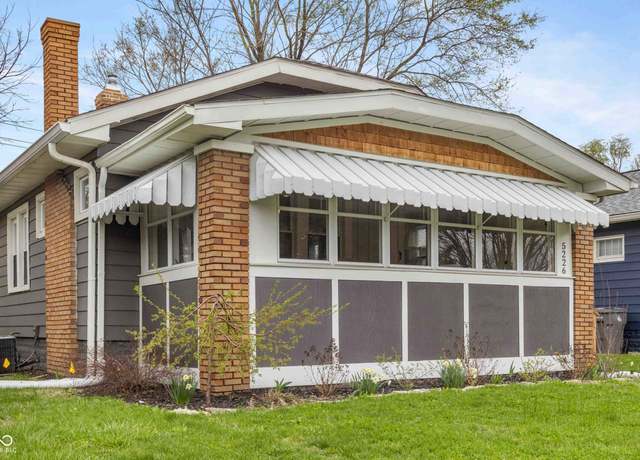 Property at 5226 E St Clair St, Indianapolis, IN 46219, 2 beds, 1 bath