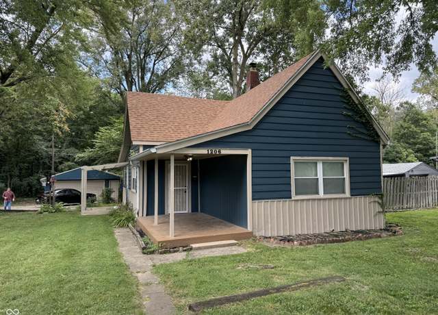 Property at 1206 Mcdougal St, Indianapolis, IN 46203, 3 beds, 1.5 baths