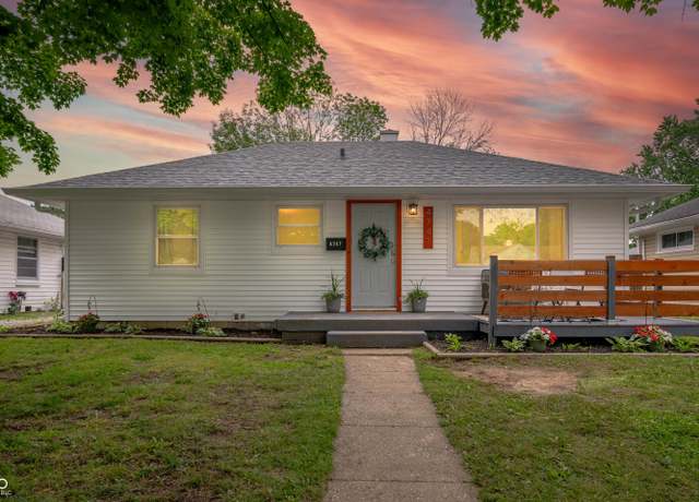 Property at 4747 Wellington Ave, Lawrence, IN 46226, 3 beds, 1 bath