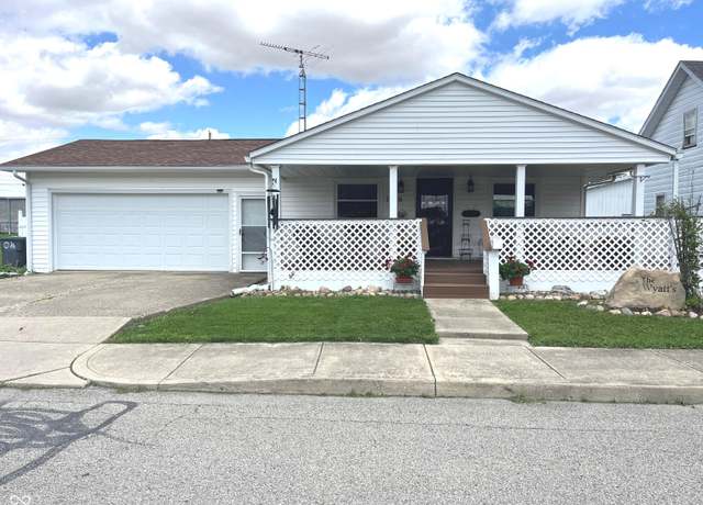 Property at 1216 N Cherry St, Rushville, IN 46173, 3 beds, 1.5 baths