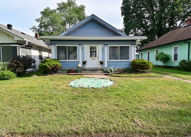 Property at 711 E Yoke St, Indianapolis, IN 46203, 2 beds, 1 bath