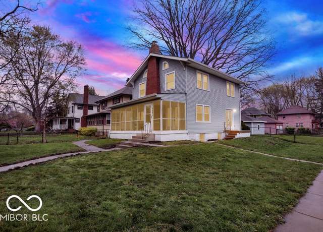 Property at 3601 Carrollton Ave, Indianapolis, IN 46205, 4 beds, 2.5 baths