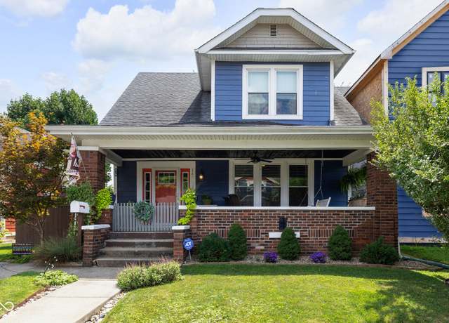 Property at 1407 Woodlawn Ave, Indianapolis, IN 46203, 3 beds, 2.5 baths