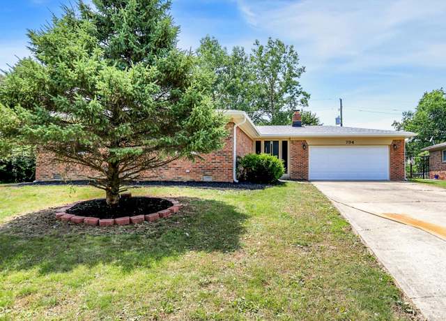 Property at 734 Summitcrest Dr, Indianapolis, IN 46241, 4 beds, 3 baths