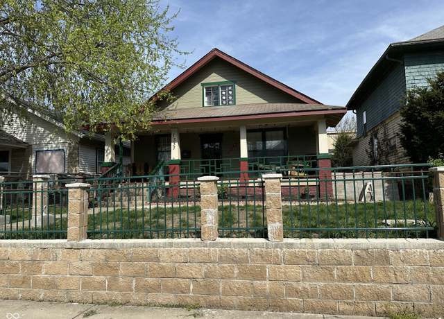 Property at 1337 N Olney St, Indianapolis, IN 46201, 4 beds, 3 baths