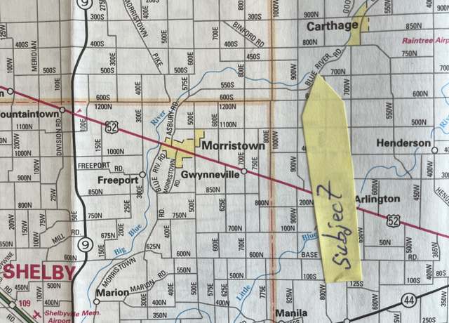 Property at 6767 N Blue River Rd, Carthage, IN 46115