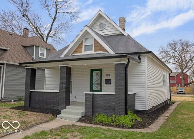 Property at 843 N Oxford St, Indianapolis, IN 46201, 3 beds, 2 baths