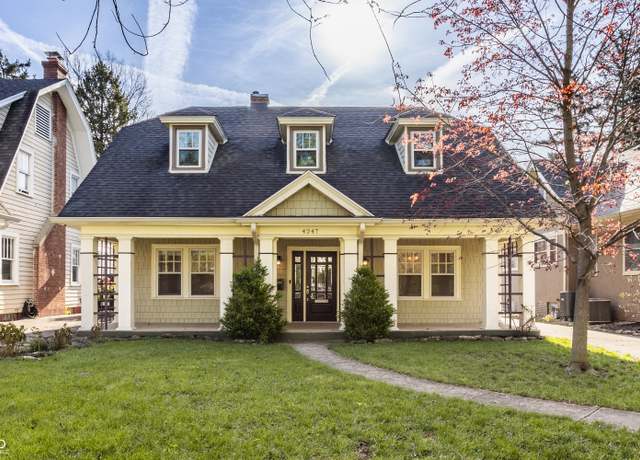 Property at 4247 Central Ave, Indianapolis, IN 46205, 4 beds, 3 baths