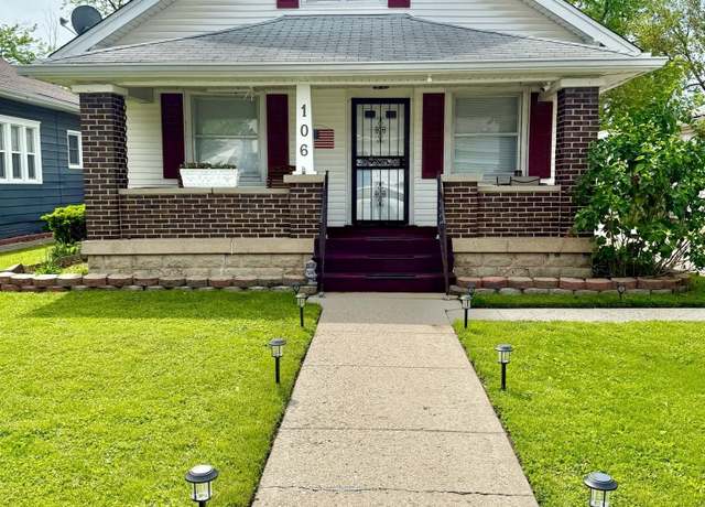 Property at 106 S Denny St, Indianapolis, IN 46201, 3 beds, 1 bath