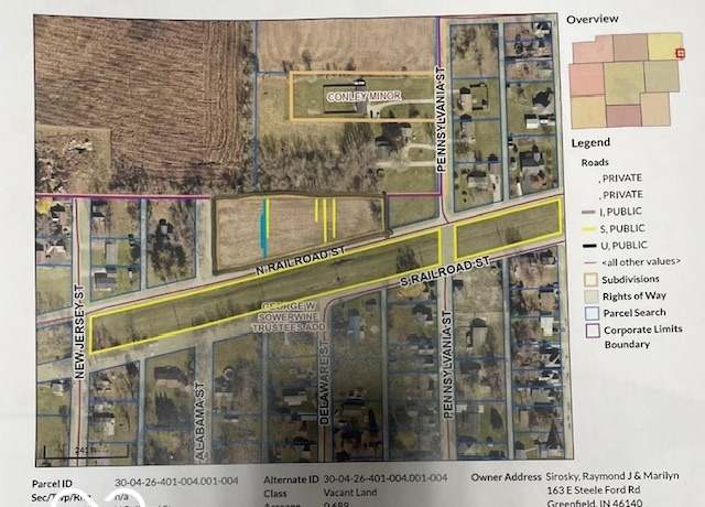 Property at 0 N Railroad St, Shirley, IN 47384