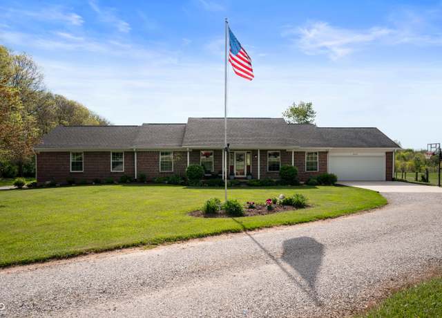 Property at 6640 S Greensboro Pike, Knightstown, IN 46148, 4 beds, 3 baths