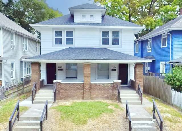 Property at 1117 N Tuxedo St, Indianapolis, IN 46201, 3 beds, 1 bath