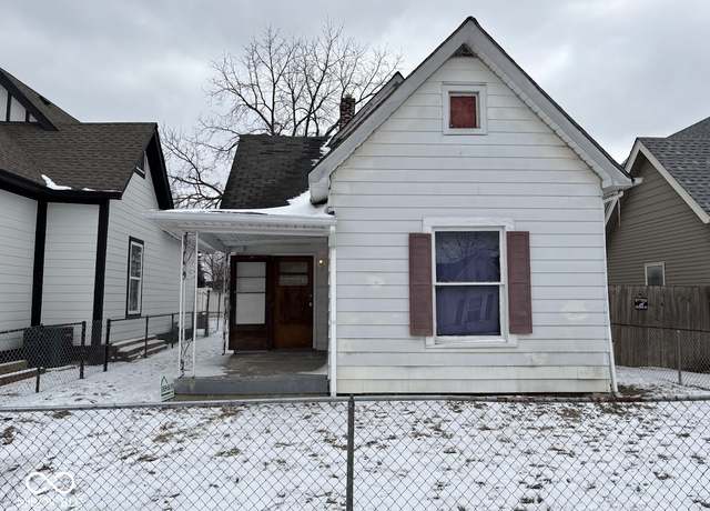 Property at 317 S Harris Ave, Indianapolis, IN 46222, 2 beds, 1 bath