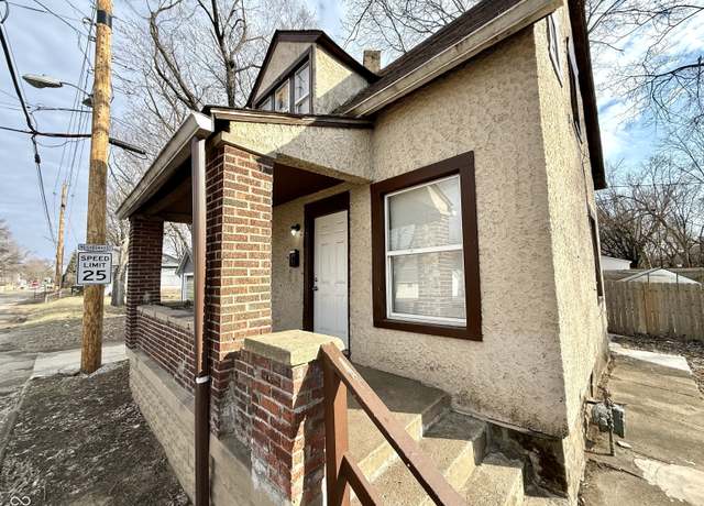 Property at 2821 E 13th St, Indianapolis, IN 46201, 2 beds, 1 bath