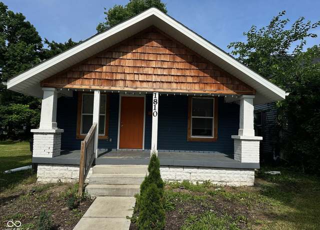 Property at 1810 N Parker Ave, Indianapolis, IN 46218, 2 beds, 1 bath