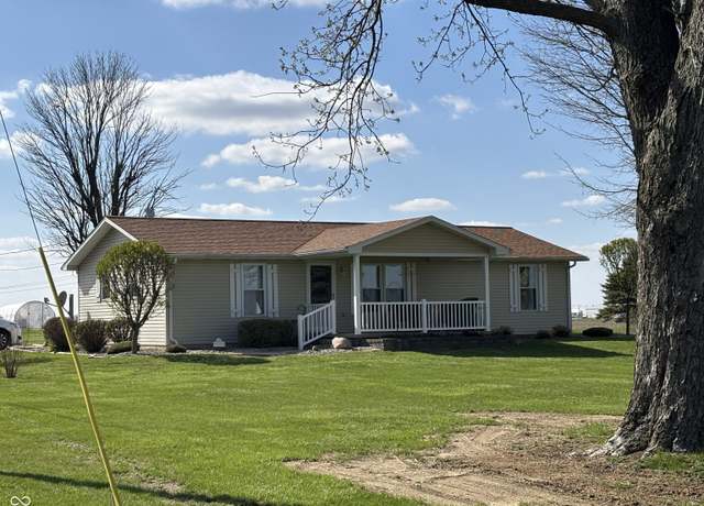 Property at 7473 N County Road 700 E, Rushville, IN 46173, 3 beds, 2 baths