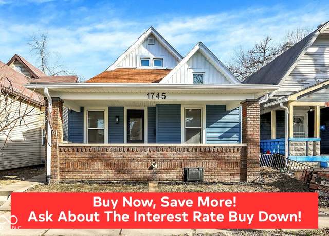 Property at 1745 S Talbott St, Indianapolis, IN 46225, 3 beds, 2.5 baths