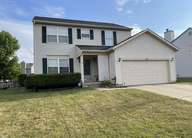 Property at 5663 Rains Ln, Indianapolis, IN 46254, 4 beds, 3 baths