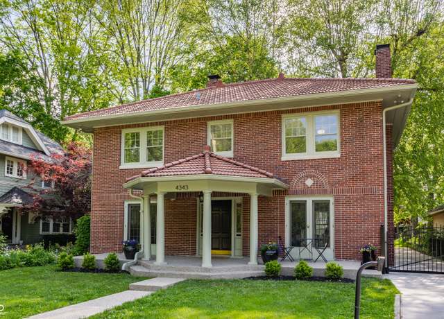 Property at 4343 N Pennsylvania St, Indianapolis, IN 46205, 4 beds, 2.5 baths