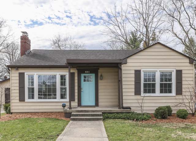 Property at 631 E 86th St, Indianapolis, IN 46240, 2 beds, 1 bath