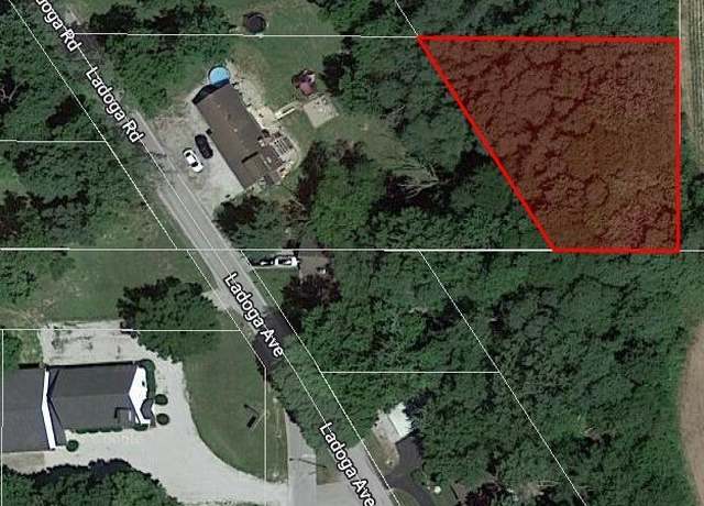 Property at 6440 (Landlocked behind) Ladoga Rd, North Salem, IN 46165