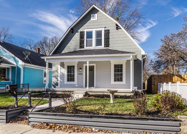 Property at 1224 N Olney St, Indianapolis, IN 46201, 3 beds, 2.5 baths