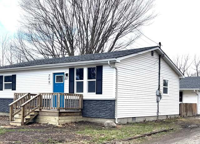Property at 309 Covington St, Crawfordsville, IN 47933, 2 beds, 1 bath