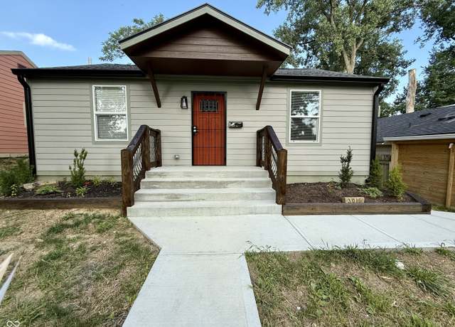 Property at 3015 Adams St, Indianapolis, IN 46218, 2 beds, 1 bath