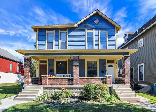 Property at 1007 Broadway St, Indianapolis, IN 46202, 3 beds, 1.5 baths