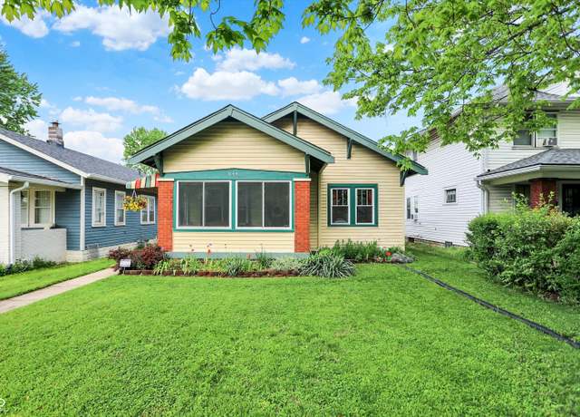Property at 844 N Emerson Ave, Indianapolis, IN 46219, 2 beds, 1 bath