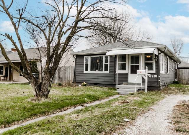 Property at 4910 East 21st St, Indianapolis, IN 46218, 2 beds, 1 bath