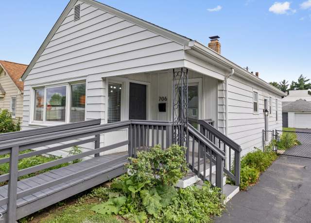 Property at 706 E Gimber St, Indianapolis, IN 46203, 3 beds, 1 bath
