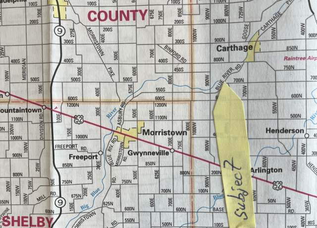 Property at 6768 N Blue River Rd, Carthage, IN 46115