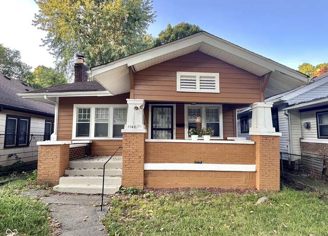 Property at 1149 36th St, Indianapolis, IN 46208, 2 beds, 1 bath