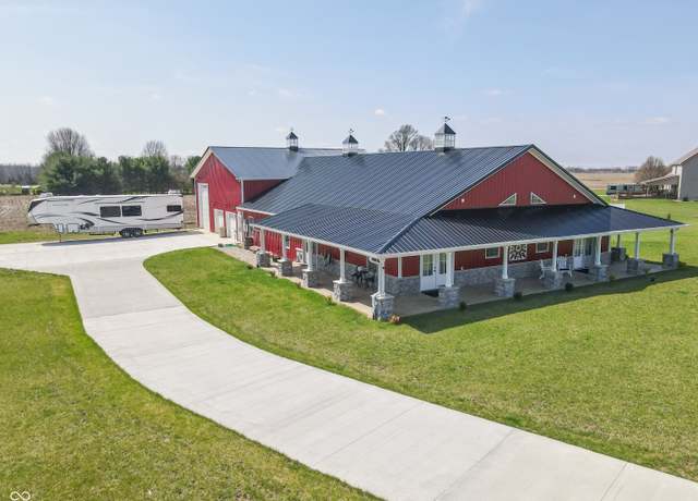 Property at 8267 W County Road 350 S, Shirley, IN 47384, 4 beds, 3 baths