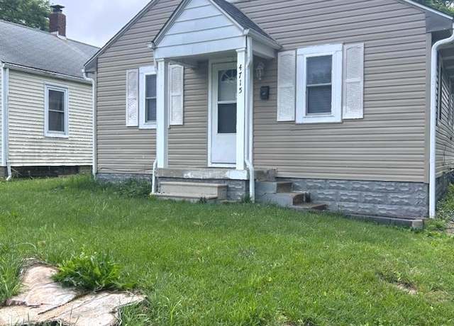 Property at 4715 Normal Ave, Indianapolis, IN 46226, 2 beds, 1 bath
