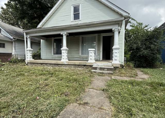 Property at 1345 N Ewing St, Indianapolis, IN 46201, 3 beds, 1.5 baths