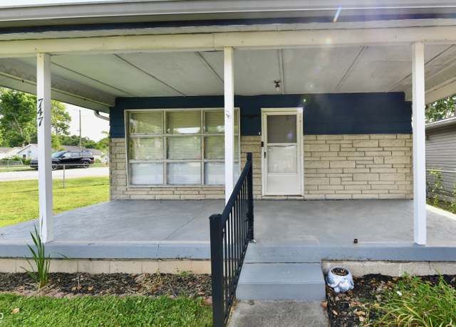 Property at 747 N Somerset Ave, Indianapolis, IN 46222, 3 beds, 1 bath