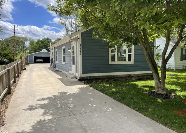 Property at 1931 E 68th St, Indianapolis, IN 46220, 2 beds, 1 bath