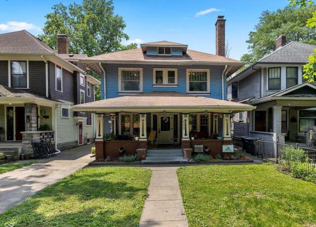 Property at 552 Woodruff Pl Dr W, Indianapolis, IN 46201, 3 beds, 2 baths