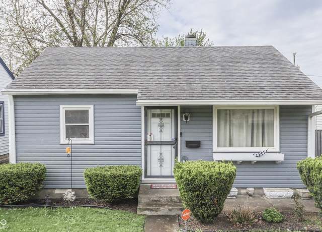 Property at 1643 E Tabor St, Indianapolis, IN 46203, 3 beds, 1 bath