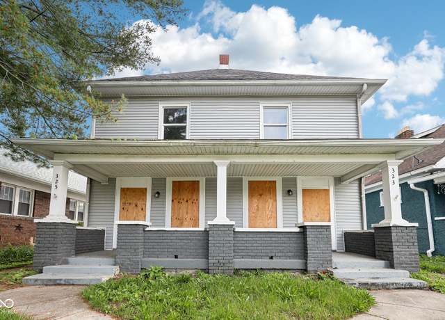 Property at 323-325 N Gladstone Ave, Indianapolis, IN 46201, 4 beds, 4 baths