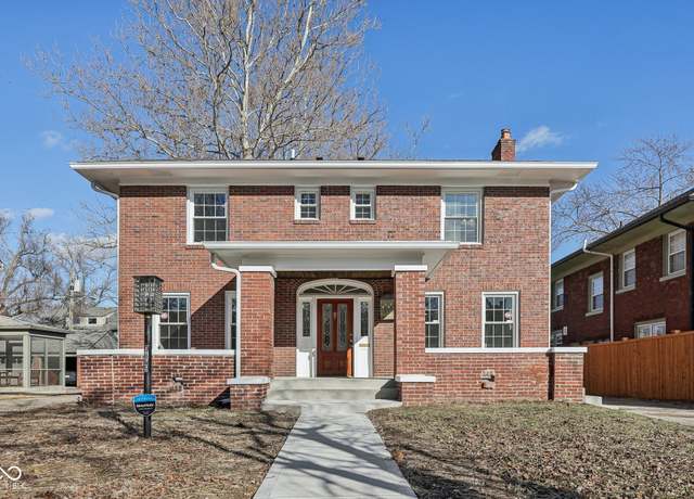 Property at 3645 N Delaware St, Indianapolis, IN 46205, 4 beds, 3 baths