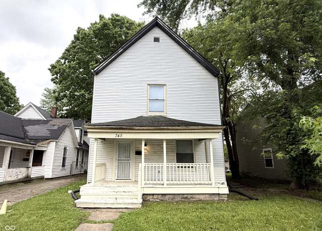 Property at 745 N Tremont St, Indianapolis, IN 46222, 4 beds, 1.5 baths